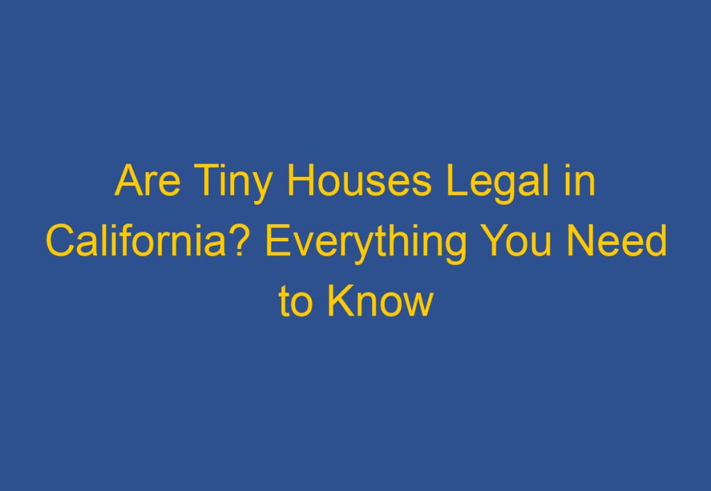 What Size is a Tiny House? A Comprehensive Guide to Tiny House