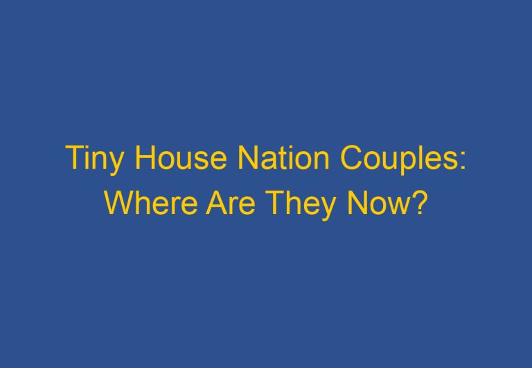 Tiny House Nation Couples: Where Are They Now?