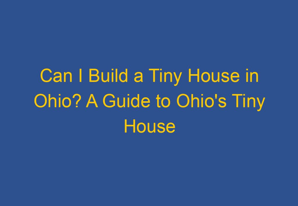 What Size is a Tiny House? A Comprehensive Guide to Tiny House