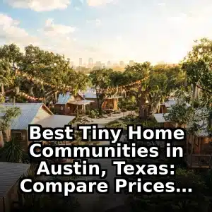 Best Tiny Home Communities in Austin, Texas: Compare Prices, Amenities & Locations