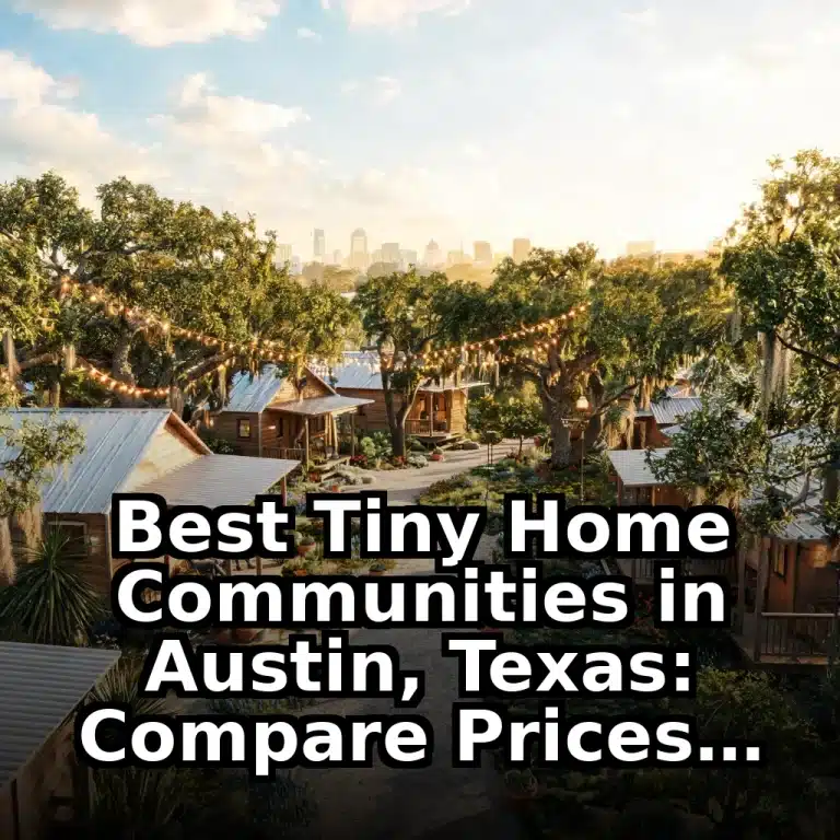 Best Tiny Home Communities in Austin, Texas: Compare Prices, Amenities & Locations