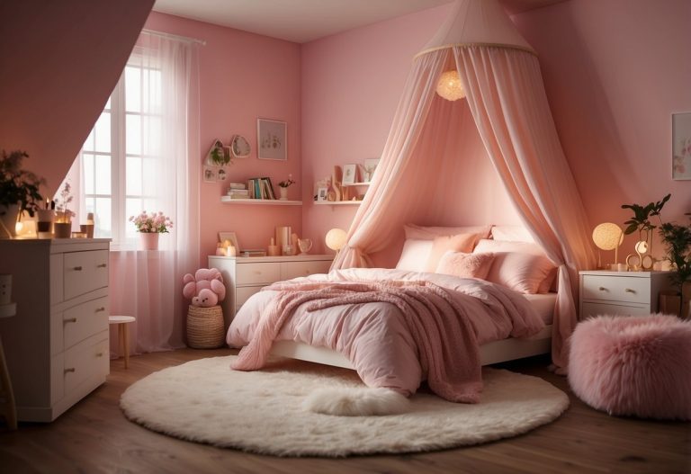 Cute Pink Room Makeover: Transform Your Space with Cozy Bedroom Ideas