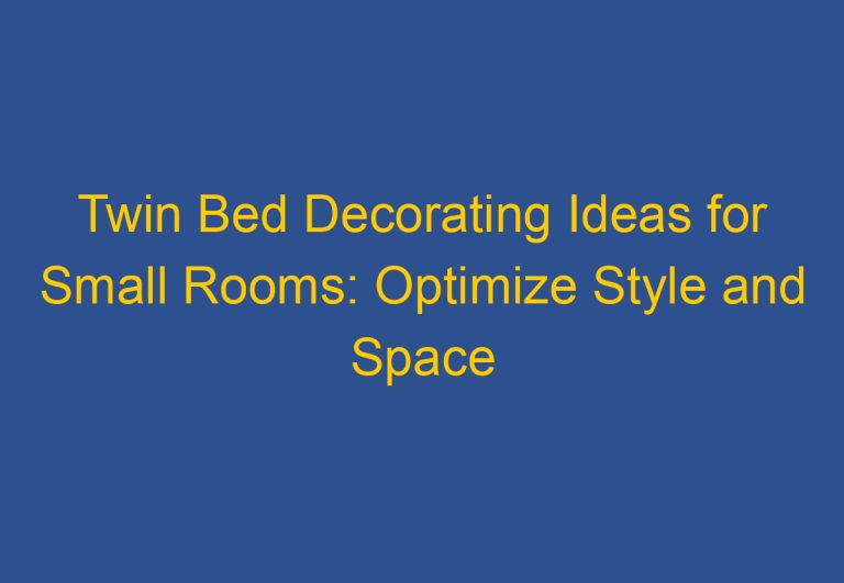 21 Creative Twin Girls or Sisters Bedroom Decorating Ideas for Small Rooms: Optimize Style and Space