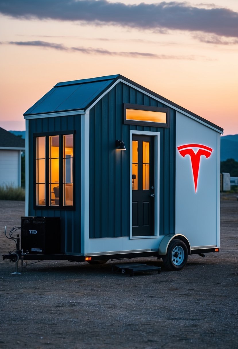 A Tesla tiny house surrounded by mixed reviews and complaints