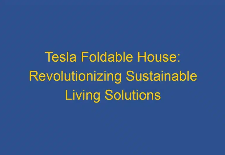 Inside Tesla's New $10,000 Home For Sustainable Living - Sustainable Living Solutions For Homes