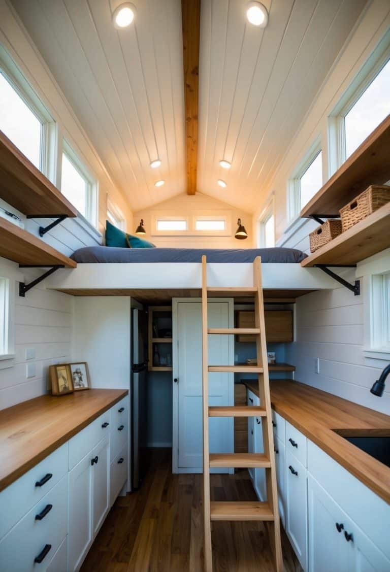 Tiny House Loft Storage Ideas: Maximizing Space Efficiently - Tiny Loft Space Saving Ideas