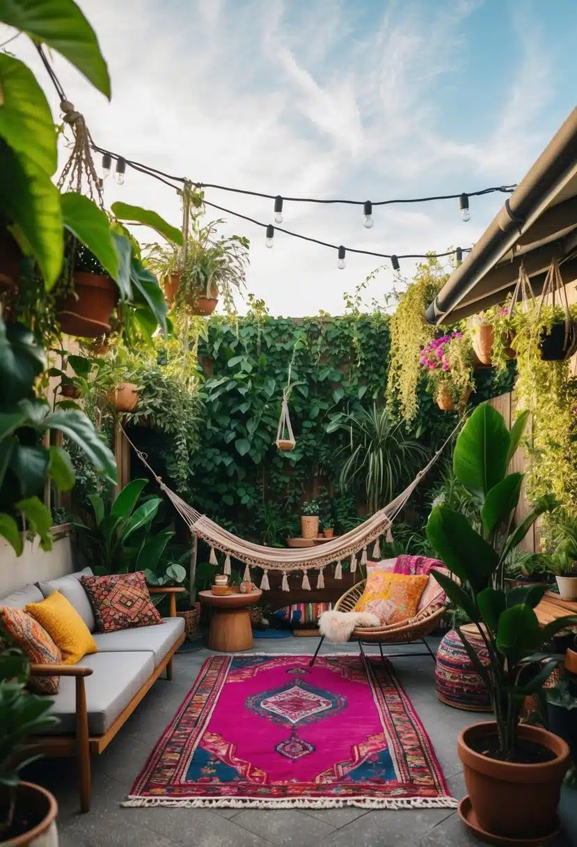 45 Gorgeous Bohemian Backyard Ideas for a Cozy Outdoor Gathering