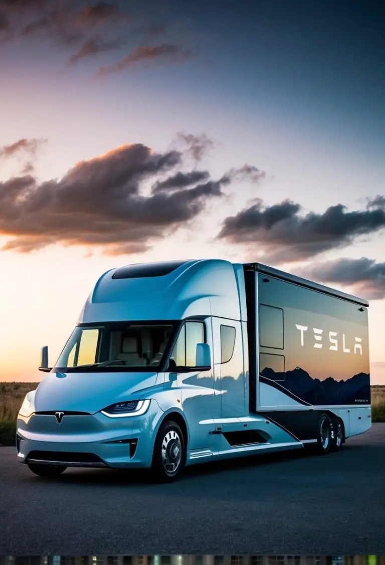 Tesla Semi looks incredible as an electric motorhome