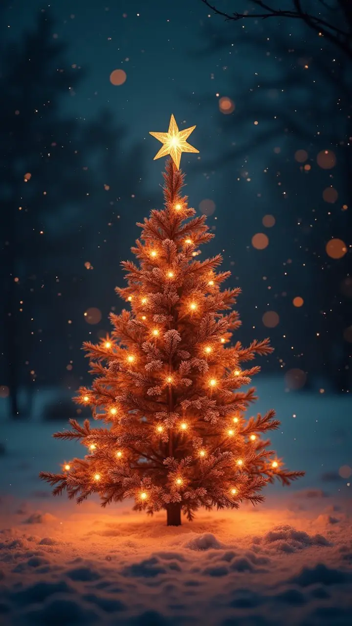 Christmas wallpaper iPhone background.