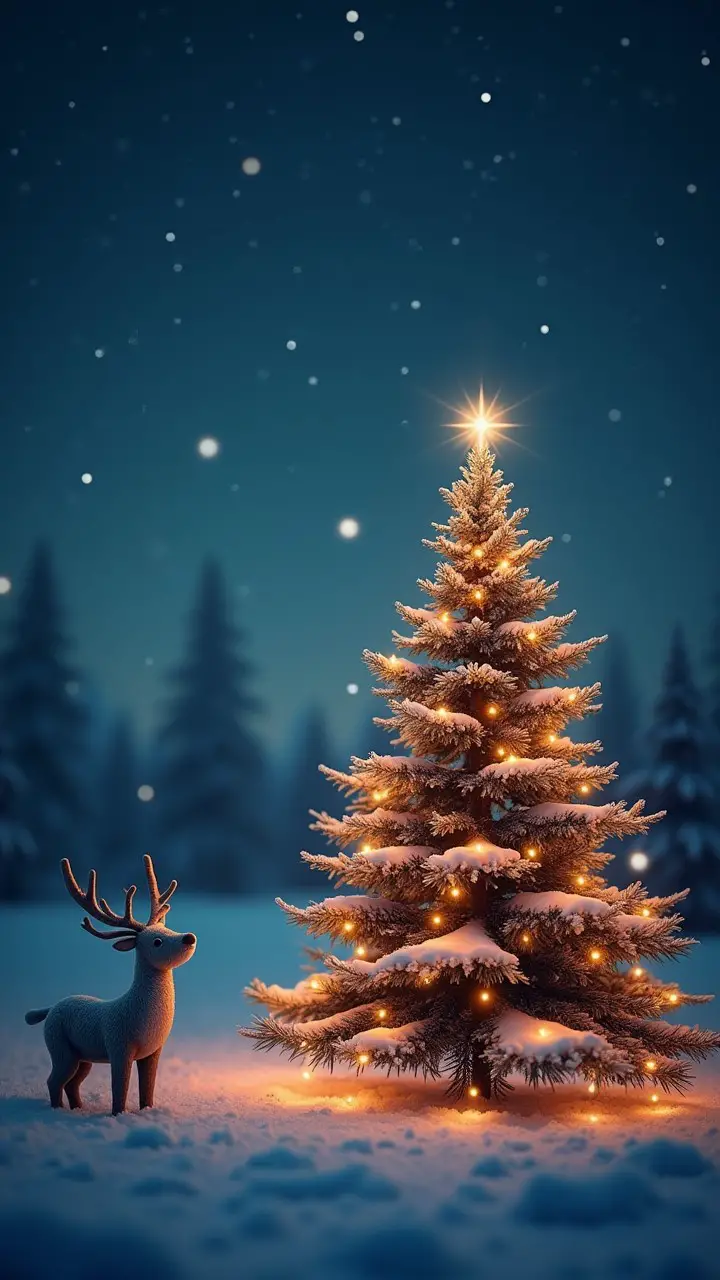 Christmas wallpaper iPhone background.