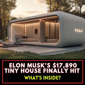 Elon Musk’s $17,890 Tiny House FINALLY HIT The Market! What's Inside