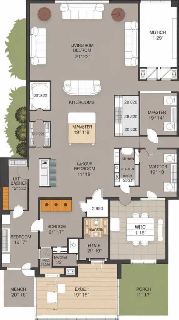 Simple 4 Bedroom House Plans: Efficient Designs for Modern Living 4 Simple 4 Bedroom House Plans: Efficient Designs for Modern Living