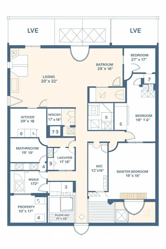 Simple 4 Bedroom House Plans: Efficient Designs for Modern Living 20 Simple 4 Bedroom House Plans: Efficient Designs for Modern Living