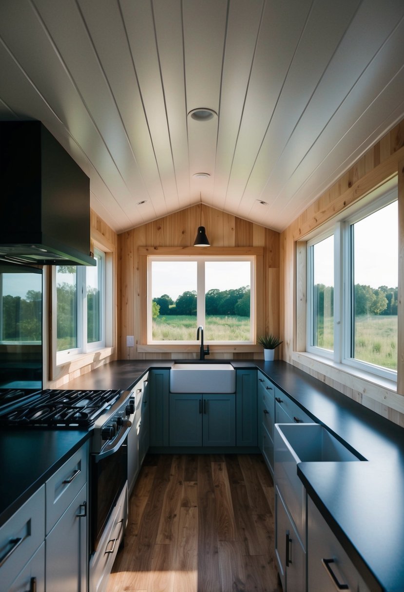 The interior of Elon Musk's $50,000 prefab tiny house showcases innovative space utilization and modern functionality