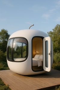 Pod Container Contemporary Mobile Cabin Ideas: 7 Innovative Designs