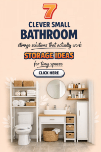 Clever Small Bathroom Storage Solutions: 7 Space-Saving Ideas