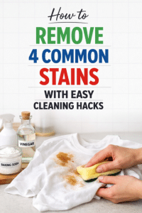 Remove Four Common Stains With These Easy Cleaning Hacks