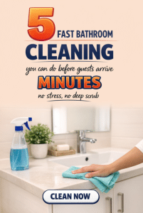 How To Clean Your Bathroom In 5 Minutes