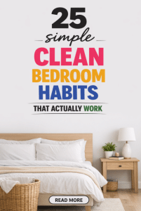 How To Keep A Clean Bedroom | Daily Cleaning Routine
