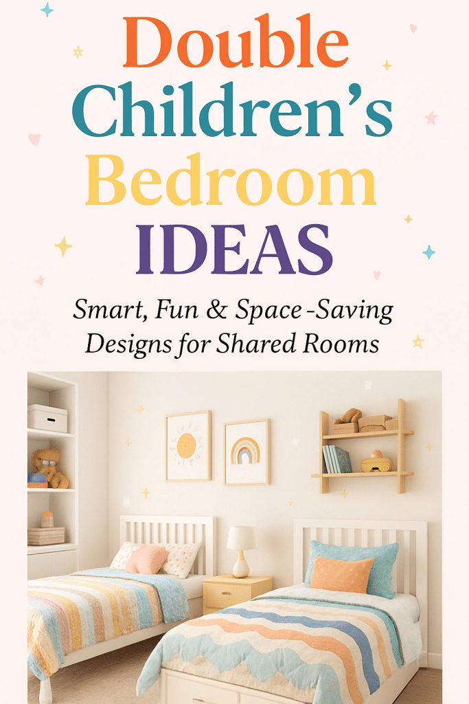 Double Children's Bedroom Ideas: 7 Smart Designs for Shared Spaces