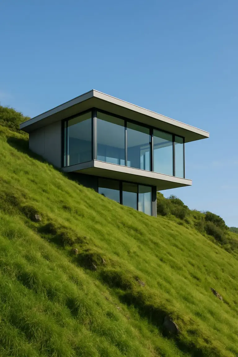 17+ Stunning Steep Hillside Houses That Defy Gravity