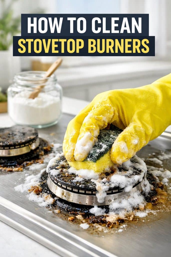 How To Clean Stovetop Burners