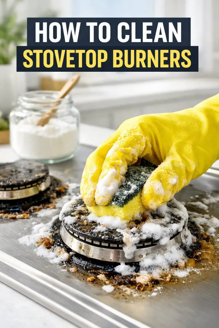 How To Clean Stovetop Burners 3 How To Clean Stovetop Burners Fast