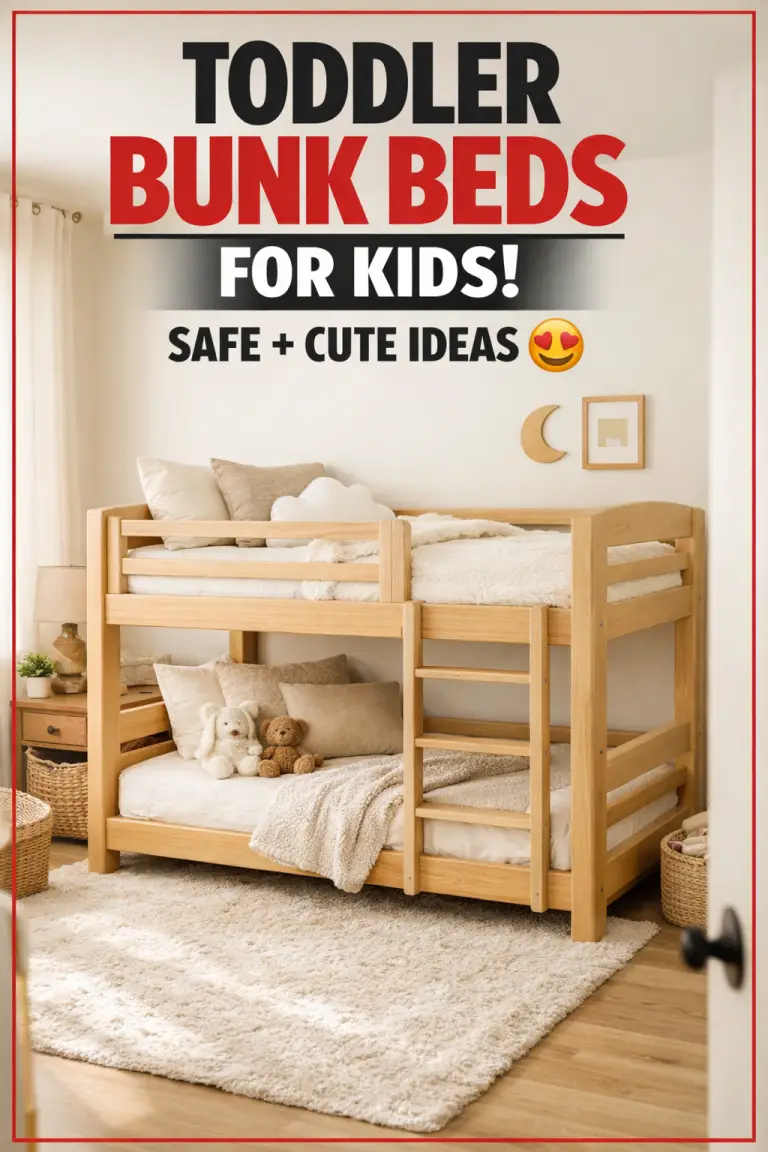 INSANE Toddler Bunk Beds For Kids That Save SO Much Space!