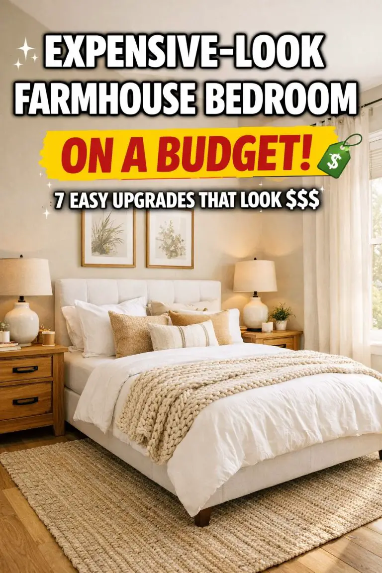 Modern Farmhouse Bedroom Ideas That Look Expensive