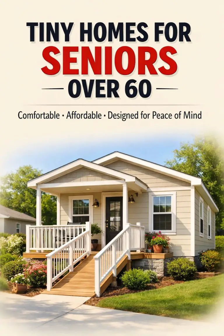 Tiny Homes For Seniors Over 60 That Feel Safe