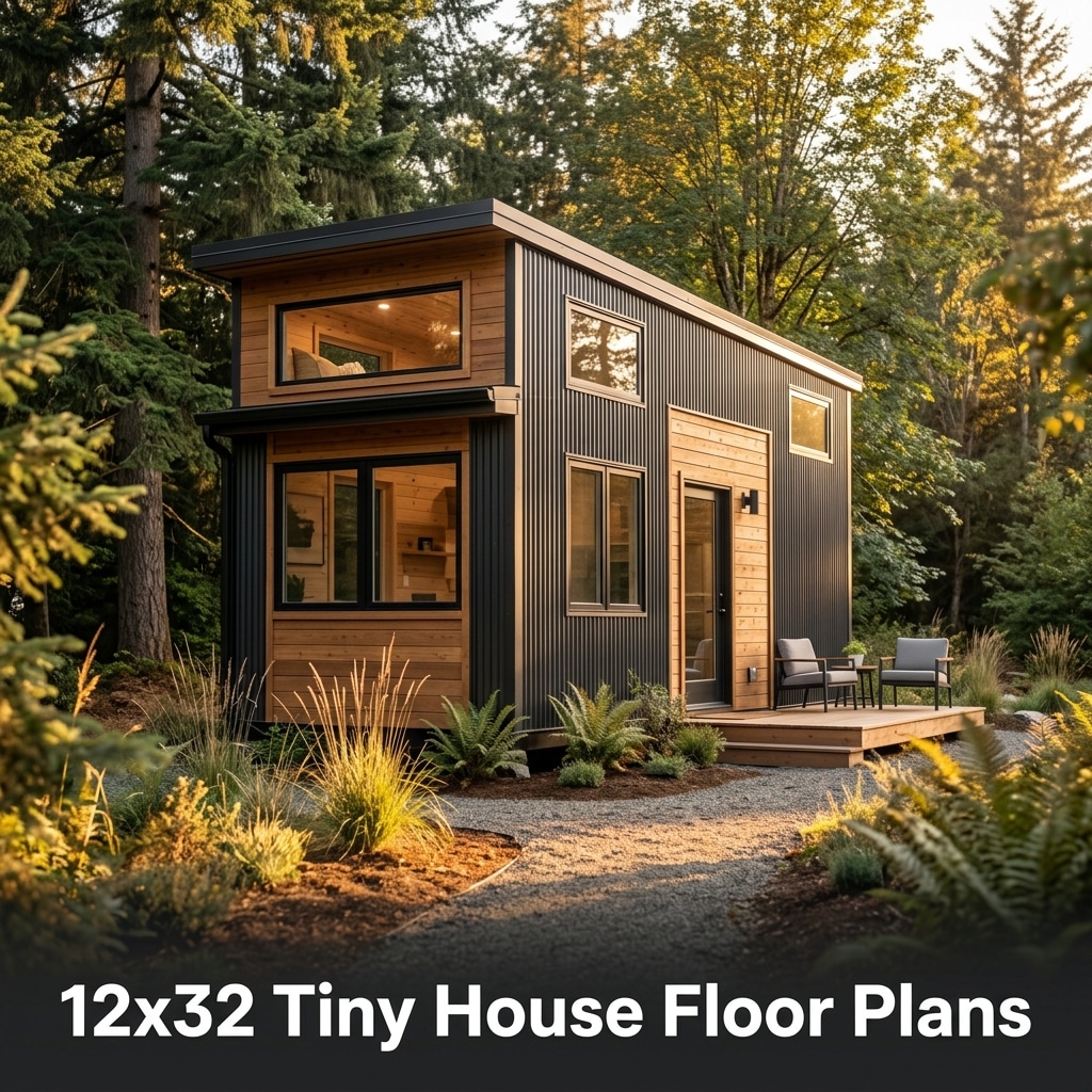 12x32 Tiny House Floor Plans