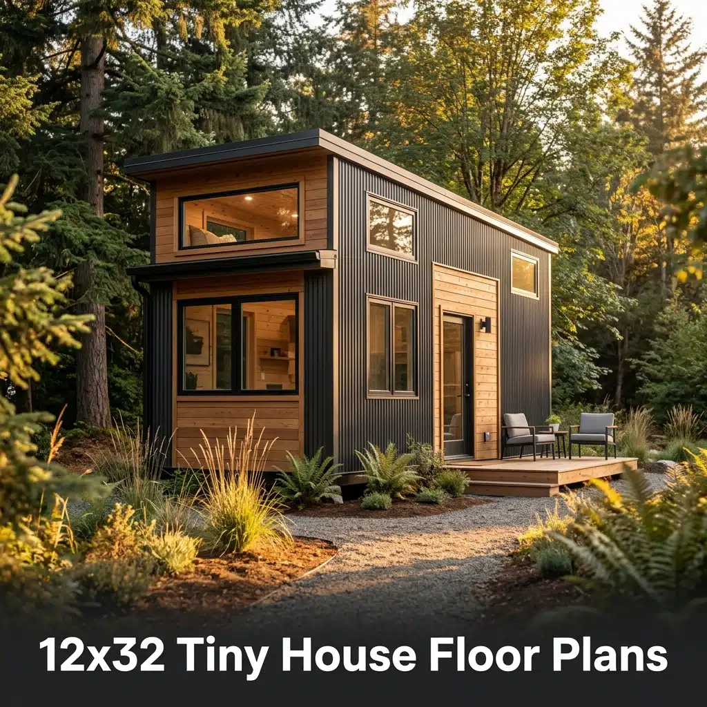 12x32 Tiny House Floor Plans