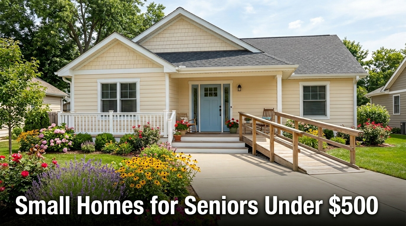 Small Homes for Seniors Under 500 Square Feet