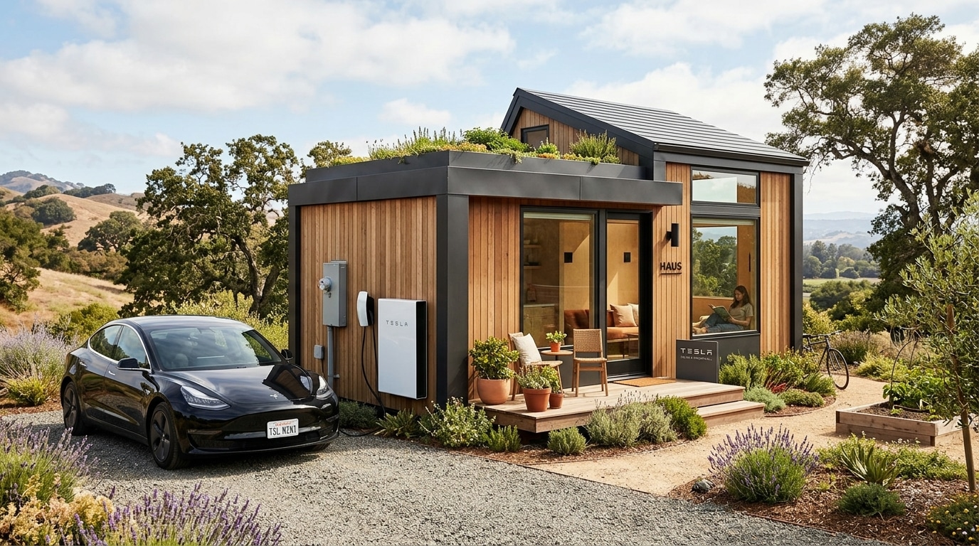 Tesla and Compact Home Ideas
