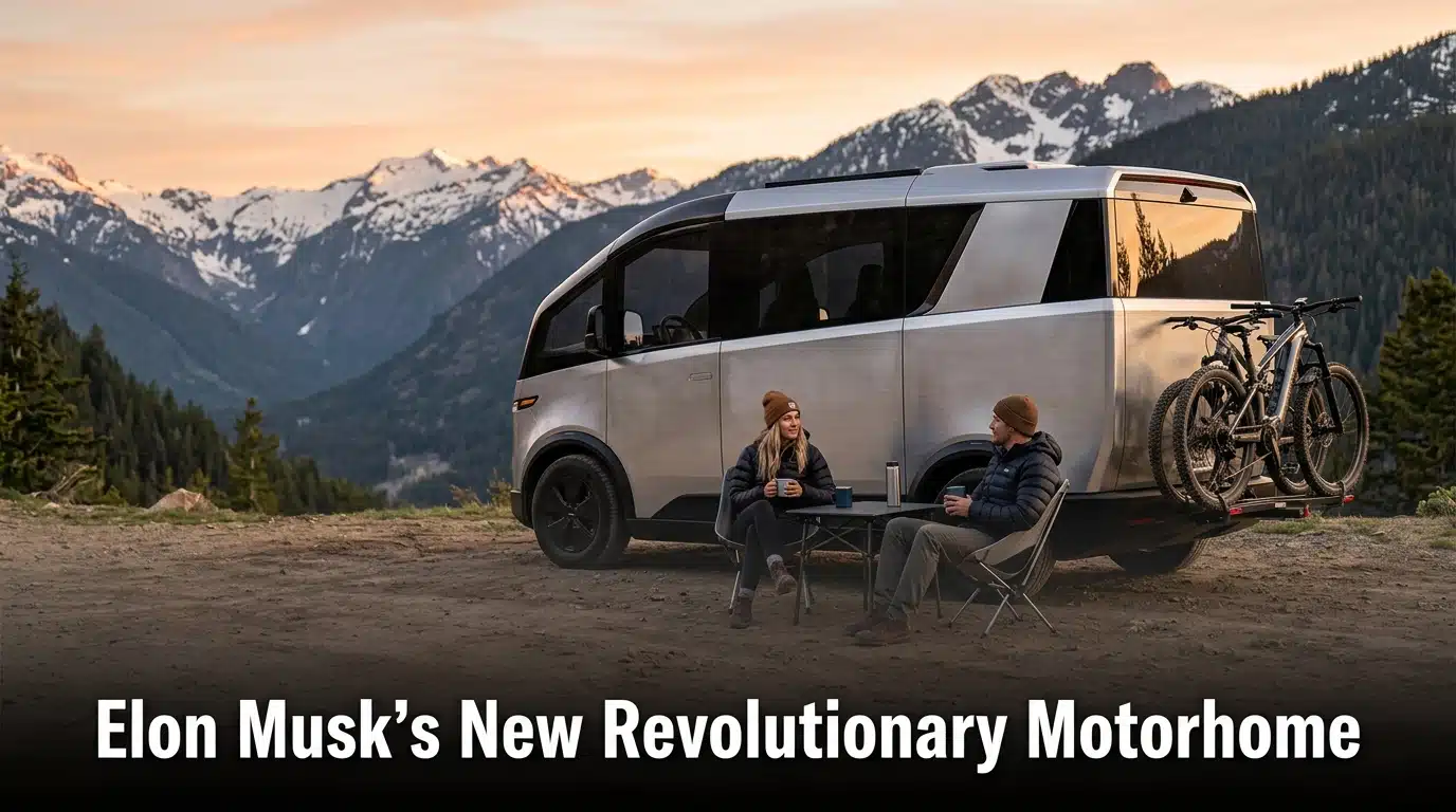 Elon Musk Compact Electric Motorhome Design and Features