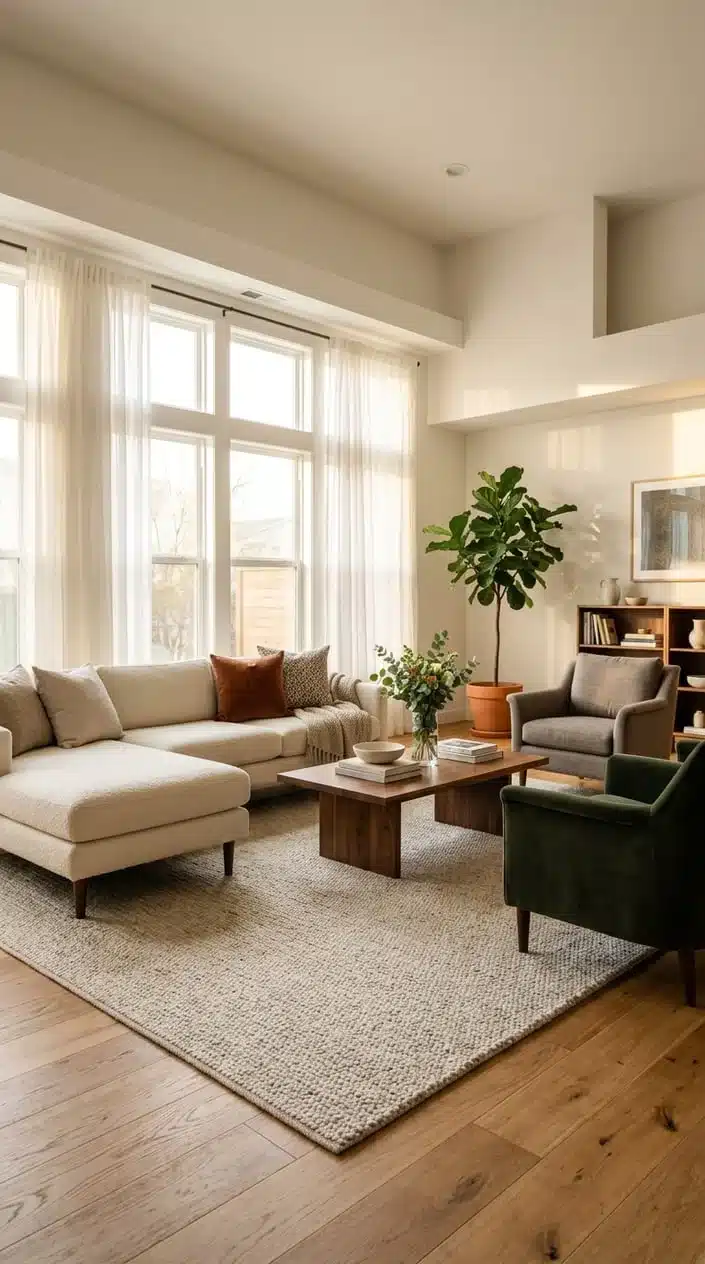 How to Choose the Right Rug Size for Your Living Room 1 How to Choose the Right Rug Size for Your Living Room