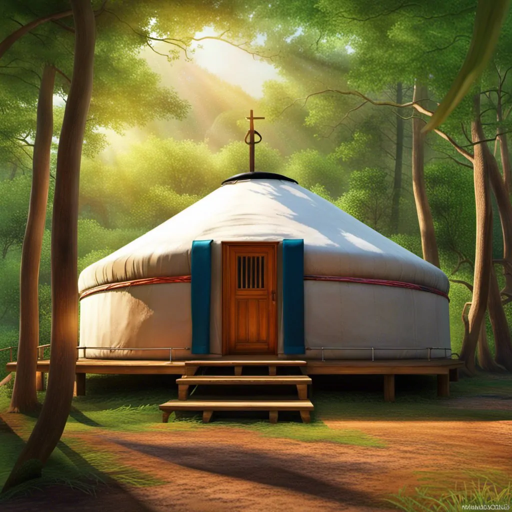 Pros and Cons of Yurt Living: A Comprehensive Guide 3 yurt-in-the-jungle-and-a-pleasant-weather