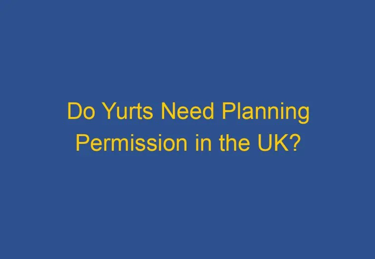 Do Yurts Need Planning Permission in the UK?