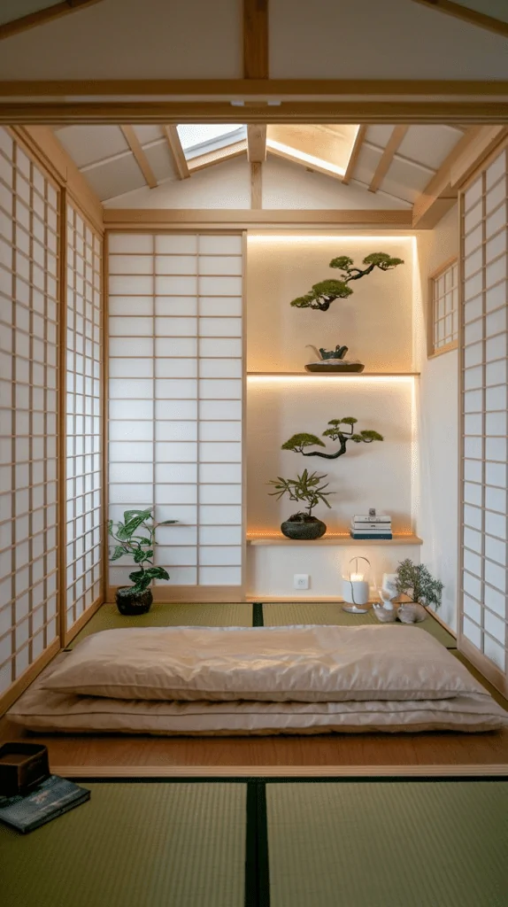 Japanese Style Bedroom Small Spaces: Maximizing Comfort in a Tiny House