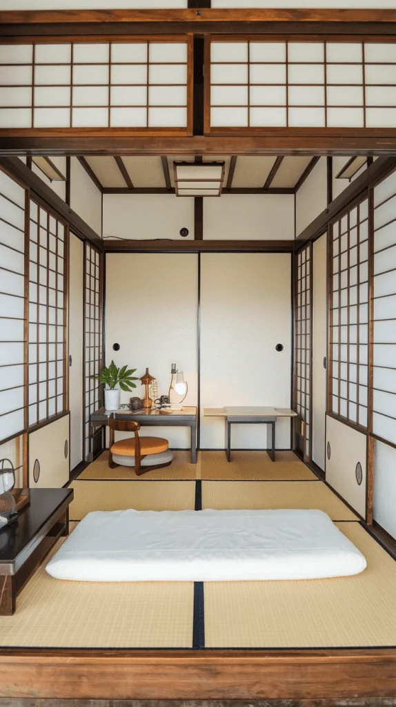Japanese Style Bedroom Small Spaces: Maximizing Comfort in a Tiny House