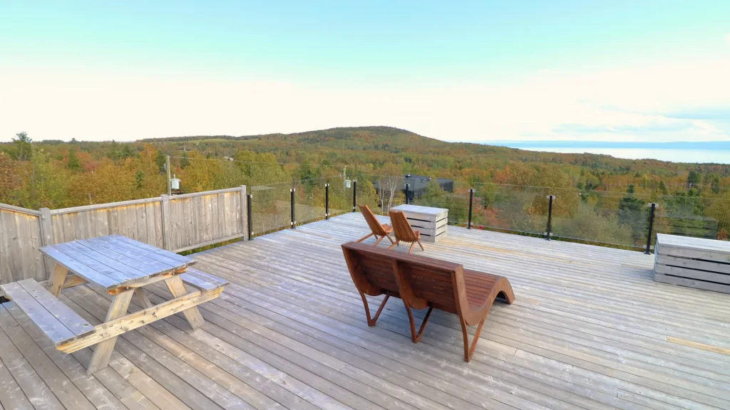 2-STORY 300sqft TINY HOME TOWER With Rooftop Deck! (Full Airbnb Tour)