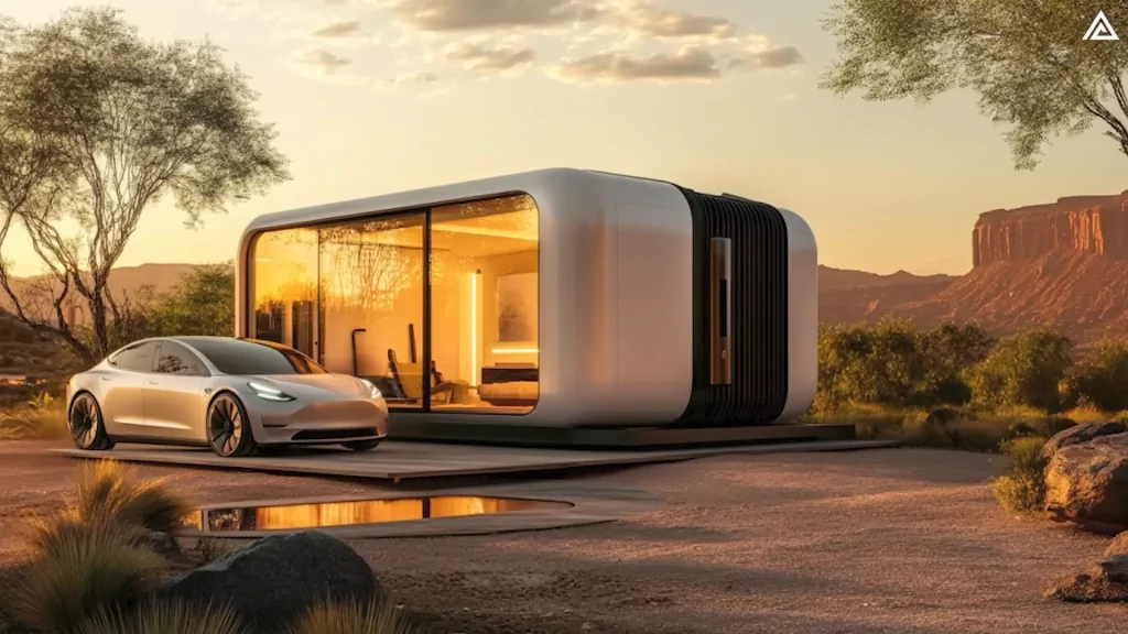 Elon Musk’s $17,890 Tiny House FINALLY HIT The Market! What's Inside? 5 There's no need for costly concrete foundations, requiring only a gravel base and a waterproof fabric liner.