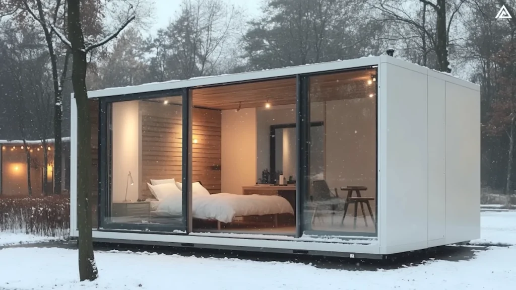 Elon Musk’s $17,890 Tiny House FINALLY HIT The Market! What's Inside? 7 With a design that allows for stacking, it’s possible to create multi-story living spaces, potentially transforming urban environments or emergency housing options.