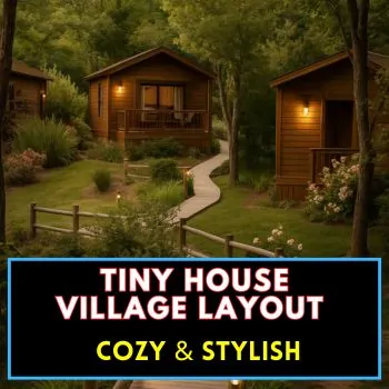 Tiny House Village Layout Optimizing Space and Community Design