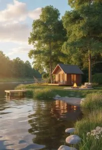 Riverside Cabin Retreat