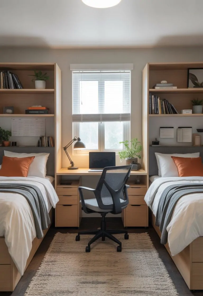 17+ Dorm Room Set Up Layout for Two : Practical Arrangements for Shared College Living