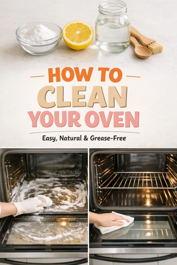 How To Clean Your OvenHow To Clean Your Oven FAST (Even If It’s REALLY Bad)