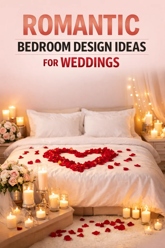 Romantic Bedroom Design Ideas For Weddings Every Couple Is Obsessed With 1 Romantic Bedroom Design Ideas For Weddings Every Couple Is Obsessed With